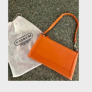 Vintage Orange Coach Bage